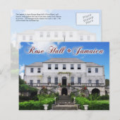 Carte Postale Rose Hall Great House, St. James, Jamaïque (Devant / Derrière)