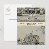 Carte Postale Rose Hill, résidence Judd (Devant / Derrière)