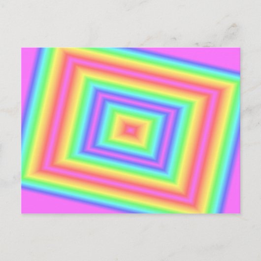 Carte postale rose infinie (Devant)