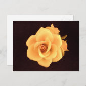 Carte Postale Rose jaune 2004 Photo (Devant / Derrière)