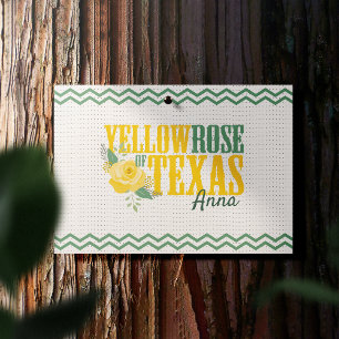Carte Postale Rose jaune du Texas - Rose unique