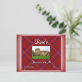 Carte Postale Rose Kilravock Castle Ale (Debout devant)