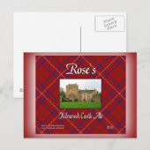Carte Postale Rose Kilravock Castle Ale (Devant / Derrière)