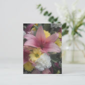 Carte postale Rose Lily Beauté (Debout devant)