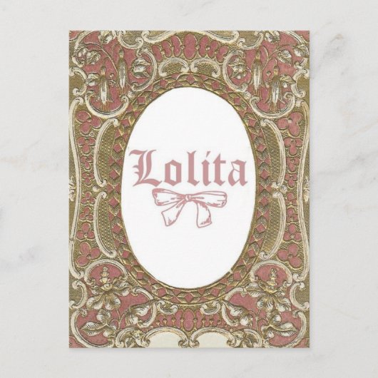 Carte postale Rose Lolita (Devant)
