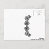 Carte postale Rose Love (Dos)