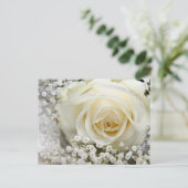 Carte Postale Rose mariage (Debout devant)