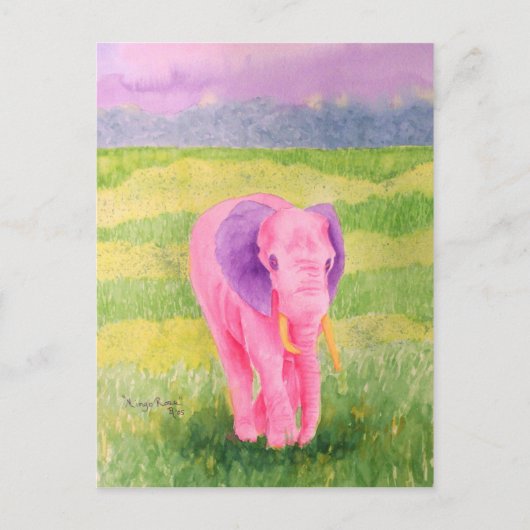Carte postale Rose Mingo (Devant)