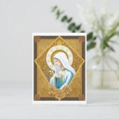 Carte Postale Rose mystique (Debout devant)