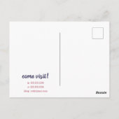 Carte Postale Rose Nous avons trouvé un nouvel endroit - Texas M (Dos)