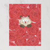Carte postale rose par Nicole Janes