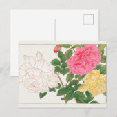 Carte Postale Rose par Tanigami Konan (Devant / Derrière)