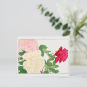 Carte Postale Rose par Tanigami Konan (Debout devant)