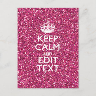 Carte Postale Rose Personnalisé Conserver Décor Calme