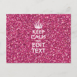 Carte Postale Rose Personnalisé Conserver Décor Calme