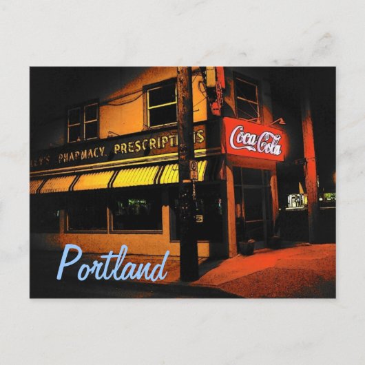 Carte postale Rose Portland (Devant)