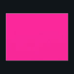Carte Postale Rose profond<br><div class="desc">Deep Pink. Solid Color Tone HEX CODE #FF1493,  R:255,  G:20,  B:147 Like a Venin. Sweet Souvenir ou Creative Present. 🎁</div>