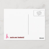 Carte postale rose Ribbon (Dos)