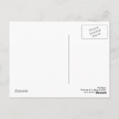 Carte Postale Rose rose (Dos)
