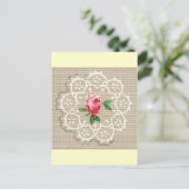 Carte Postale Rose rose rose (Debout devant)