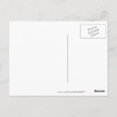 Carte Postale Rose rose rose (Dos)