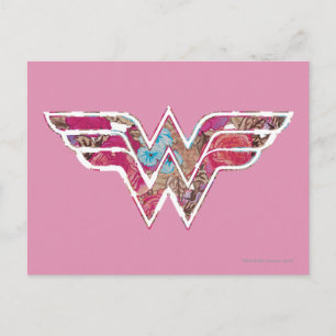 Carte Postale Rose rose WW