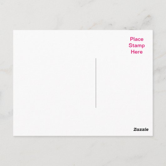 Carte postale Rose Rouge Rose Blank Grey (Dos)