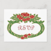 Carte postale ROSE RSVP (Devant)
