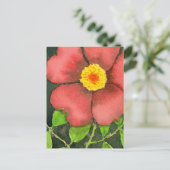 Carte postale Rose sauvage (Debout devant)