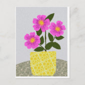 Carte postale Rose sauvage (Devant)