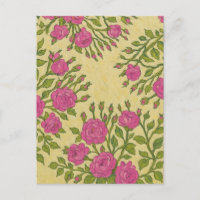 Carte postale Rose sauvage