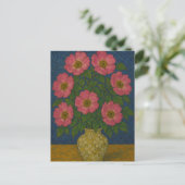 Carte postale Rose sauvage (Debout devant)