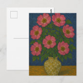 Carte postale Rose sauvage (Devant / Derrière)