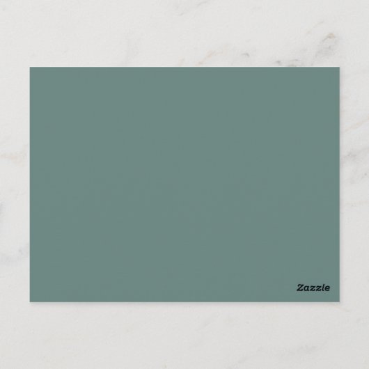 Carte Postale Rose Treillage Faux Gold Foil Enregistrer la date (Dos)