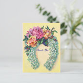 Carte postale Rose victorienne (Debout devant)