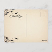 Carte postale Rose victorienne (Dos)