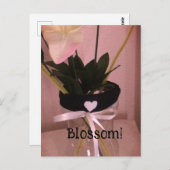 Carte Postale Rose vif! (Devant / Derrière)