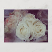 CARTE POSTALE ROSE VINTAGE V (Devant)