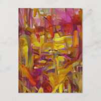 roseaux dans la nature couleurs vives A.I. 