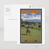 Carte Postale Roseburg Country Club - Putting (Devant / Derrière)