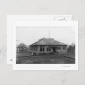 Carte Postale Roseburg, OU Vue de l'école publique West Side (Devant / Derrière)