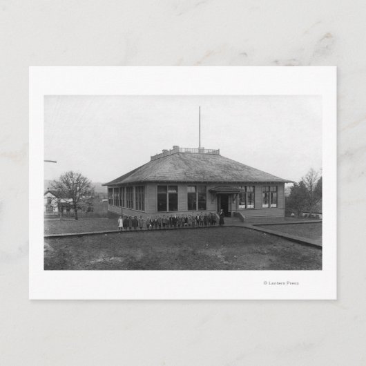 Carte Postale Roseburg, OU Vue de l'école publique West Side (Devant)