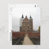 Carte Postale Rosenborg Slott / Château Copenhague Danemark (Devant / Derrière)