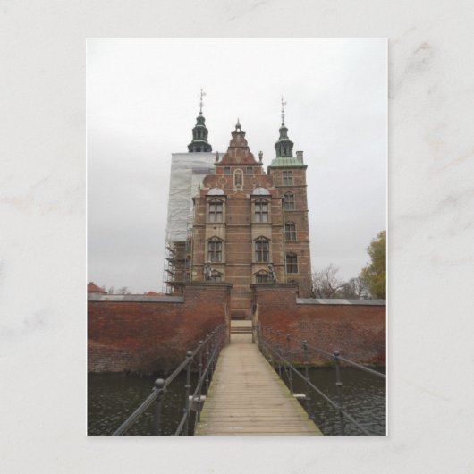 Carte Postale Rosenborg Slott / Château Copenhague Danemark (Devant)