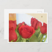 Carte postale Roses (Devant / Derrière)