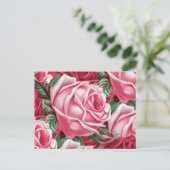 Carte Postale Roses (Debout devant)