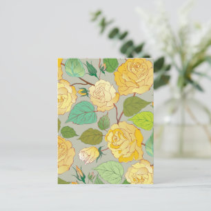 CARTE POSTALE ROSES 1