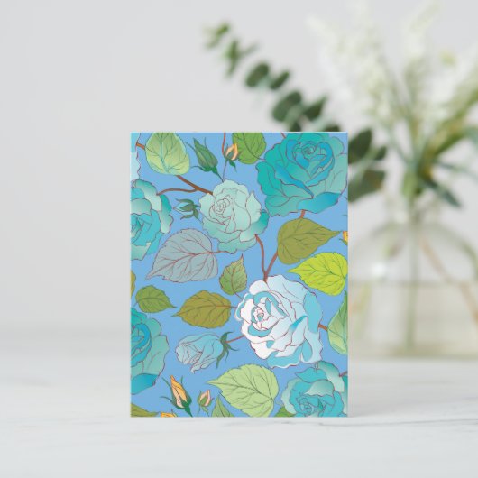 Carte Postale Roses 23 (Debout devant)