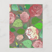 Carte Postale Roses 30 (Devant)