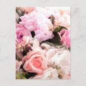 Carte Postale Roses aquarelle 25 (Devant)